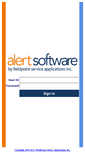 Mobile Screenshot of alert.modmedsys.com